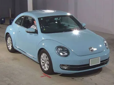 Used VW Beetle Design 2013 Blue Hatchback