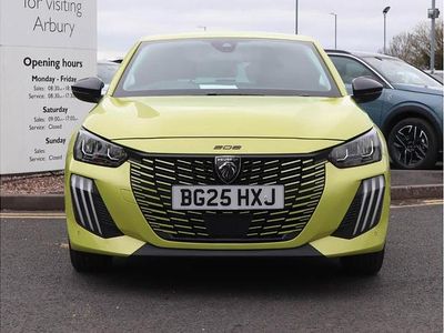 Used Peugeot 208 Allure 101 HP (74 kW) 2025 Yellow Hatchback