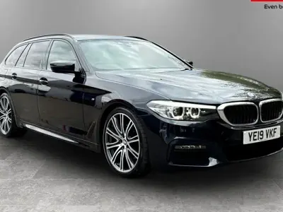 Used BMW 530 M Sport 265 HP (194 kW) 2019 Black Estate