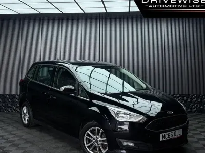 Used Ford Grand C-Max Zetec 120 HP (88 kW) 2017 Black MPV