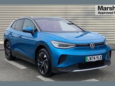 Used VW ID.4 Pro 210 kW (286 HP) 2024 Costa azule flat black SUV