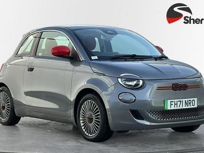 Used Fiat 500e Red 86 kW (118 HP) 2022 Grey Hatchback