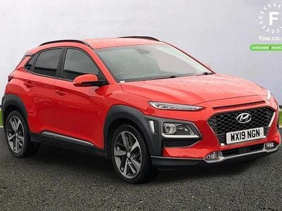 Used Hyundai Kona Premium 177 HP (130 kW) 2019 Orange SUV