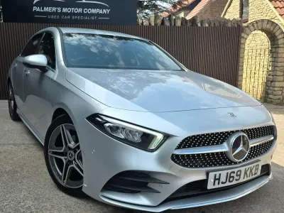 Used Mercedes A200 AMG Line Premium 163 HP (119 kW) 2020 Silver Hatchback