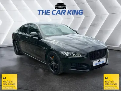 Used Jaguar XE R-Sport 180 HP (132 kW) 2016 Black Sedan