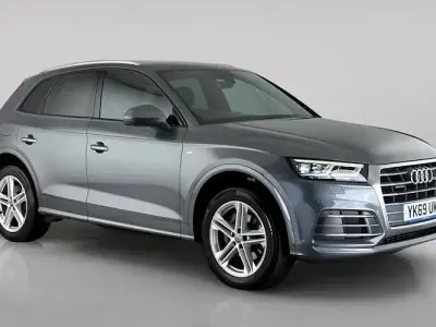 Used Audi Q5 S-Line 245 HP (180 kW) 2019 Grey SUV