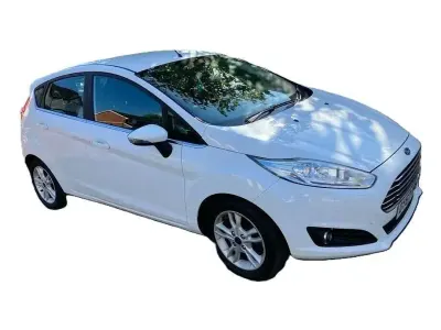 Begagnad Ford Fiesta Zetec 100 HK (73 kW) 2017 Vit Halvkombi