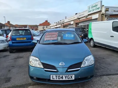Used Nissan Primera SE 140 HP (102 kW) 2004 Blue Hatchback