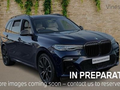 Blue Used 2022 BMW X7 M Sport SUV | £59,974 (Fair price)
