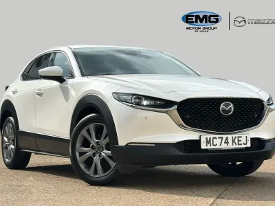 Używany Mazda CX-30 Exclusive-Line 140 KM (102 kW) 2025 Biały SUV