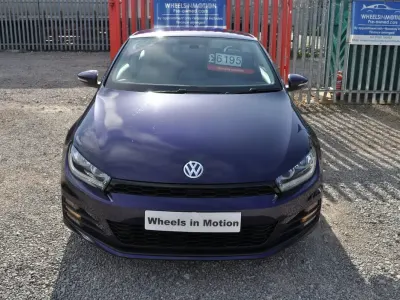 Used VW Scirocco 125 HP (91 kW) 2015 Ultra violet Coupe