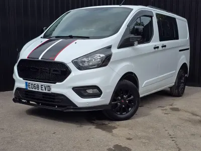 Used Ford Transit Custom 105 HP (77 kW) 2018 White Van