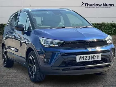 Used Vauxhall Crossland Ultimate 131 HP (96 kW) 2023 Blue SUV