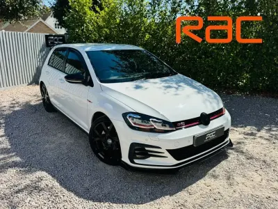 Used VW Golf VII GTI 245 HP (180 kW) 2019 White Hatchback