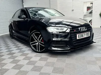 Used Audi S3 Black Edition 2017 Black Sedan