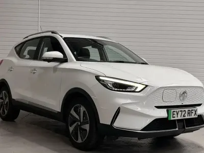 Used MG ZS Trophy Connect 114 kW (156 HP) 2022 White SUV