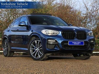 Blue Used 2019 BMW X4 M Sport SUV | £22,989 (Fair price)