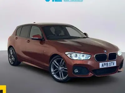 Used BMW 118 M Sport 150 HP (110 kW) 2019 Orange Hatchback