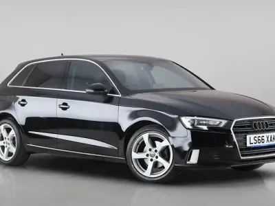 Used Audi A3 Sportback Sport 150 HP (110 kW) 2016 Black Hatchback