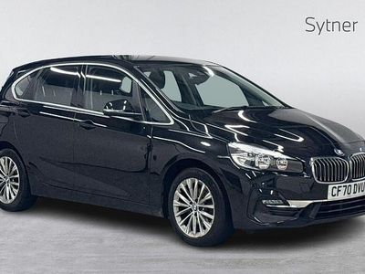 Used BMW 220 Active Tourer Luxury Line 189 HP (139 kW) 2021 Black MPV