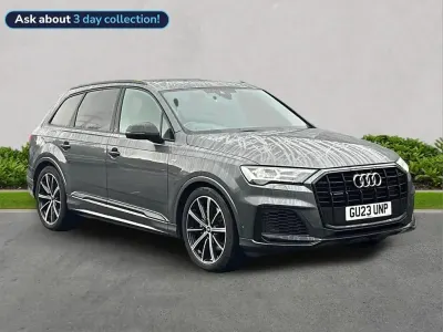 Used Audi Q7 Black Edition 340 HP (250 kW) 2023 Grey SUV