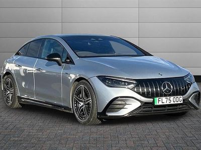 New Mercedes EQE AMG 53 Night 459 kW (625 HP) 2025 High tech silver Sedan