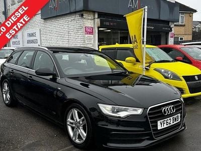 Used Audi A6 S-Line 177 HP (130 kW) 2012 Black Estate