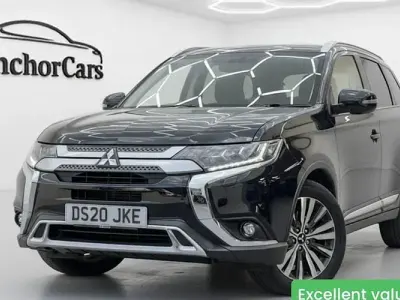 Używany Mitsubishi Outlander 150 KM (110 kW) 2020 Czarny SUV