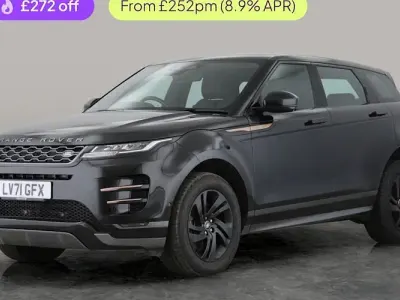 Used Land Rover Range Rover evoque R-Dynamic 166 HP (122 kW) 2021 Black SUV