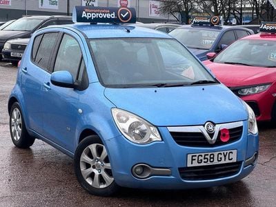 Used Vauxhall Agila Design Edition 80 HP (58 kW) 2008 Blue MPV