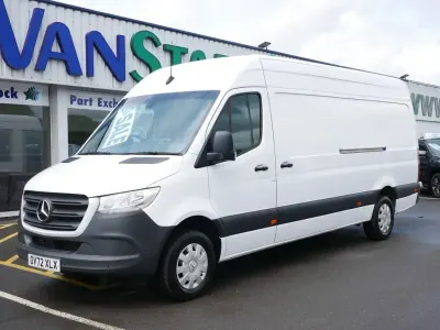 Używany Mercedes Sprinter Premium 150 KM (110 kW) 2023 Biały Van