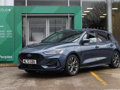 Used Ford Focus ST-Line 125 HP (91 kW) 2022 Blue Hatchback