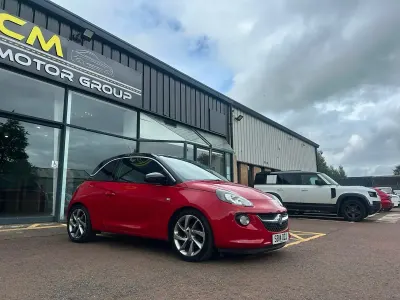 Used Vauxhall Adam Slam 70 HP (51 kW) 2014 Red Hatchback