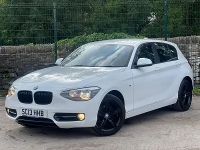 Used BMW 116 Sport Line 136 HP (100 kW) 2013 White Hatchback