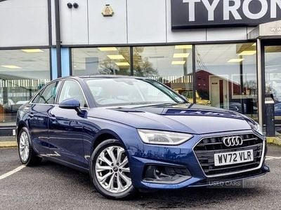 Used Audi A4 Business 163 HP (119 kW) 2022 Blue Sedan