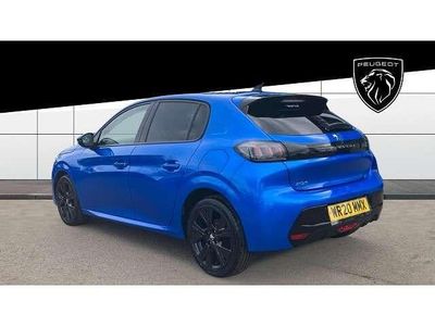 Used Peugeot 208 Allure 101 HP (74 kW) 2020 Blue Hatchback