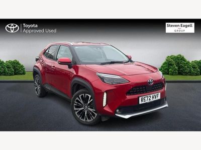 Used Toyota Yaris Hybrid 2022 Red Hatchback