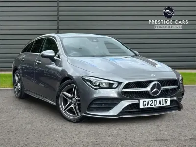 Occasion Mercedes CLA200 AMG line 161 ch (118 kW) 2020 Gris Break