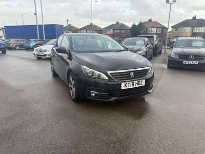 Black Used 2018 Peugeot 308 Allure Hatchback | £5,595 (Fair price)