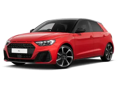 Nowe Audi A1 Black Edition 2026 Czerwony SUV