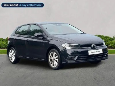 Used VW Polo Style 95 HP (69 kW) 2024 Black Hatchback