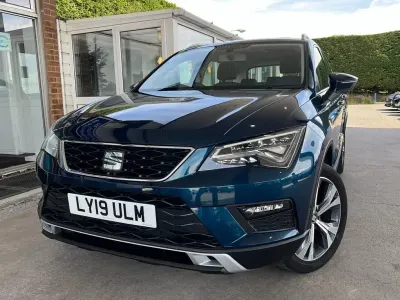 Begagnad Seat Ateca SE Technology 150 HK (110 kW) 2019 Blå SUV