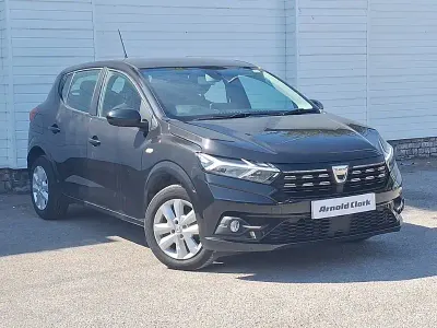 Used Dacia Sandero Comfort 91 HP (66 kW) 2022 Black Hatchback