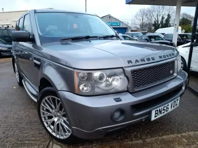 Begagnad Land Rover Range Rover Sport HSE 272 HK (200 kW) 2006 Grå SUV