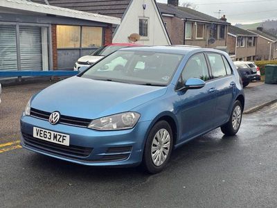 Blue Used 2014 VW Golf VII S Hatchback | £4,999 (Good price)