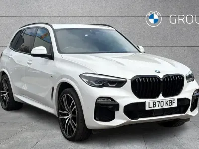 Used BMW X5 M Sport 389 HP (286 kW) 2020 White SUV