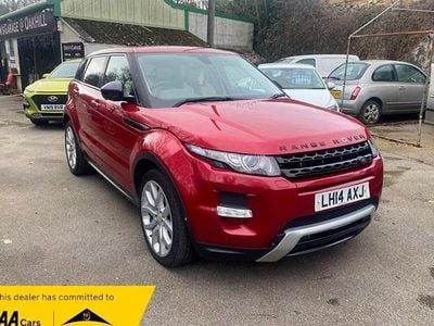 Used Land Rover Range Rover evoque Dynamic 190 HP (139 kW) 2014 Red SUV