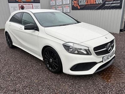 White Used 2018 Mercedes A160 AMG line Hatchback | £11,199 (Fair price)