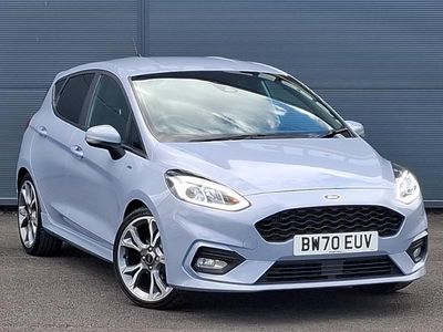 Used Ford Fiesta ST-Line X 125 HP (91 kW) 2021 Blue Hatchback
