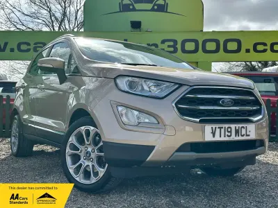 Used Ford Ecosport Titanium 100 HP (73 kW) 2019 Beige SUV